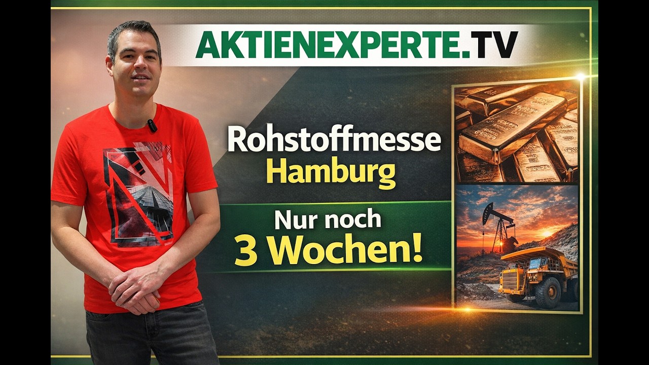 Rohstoffmesse Hamburg - Nur noch 3 Wochen!