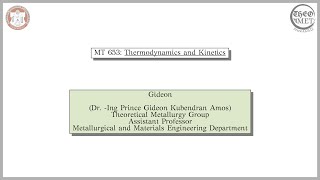 Phase transformation in unary system - MT653
