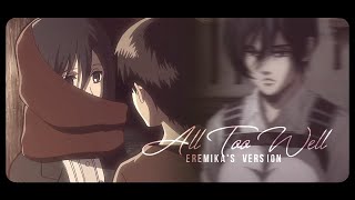 but you keep my old scarf | Eren + mikasa | snk