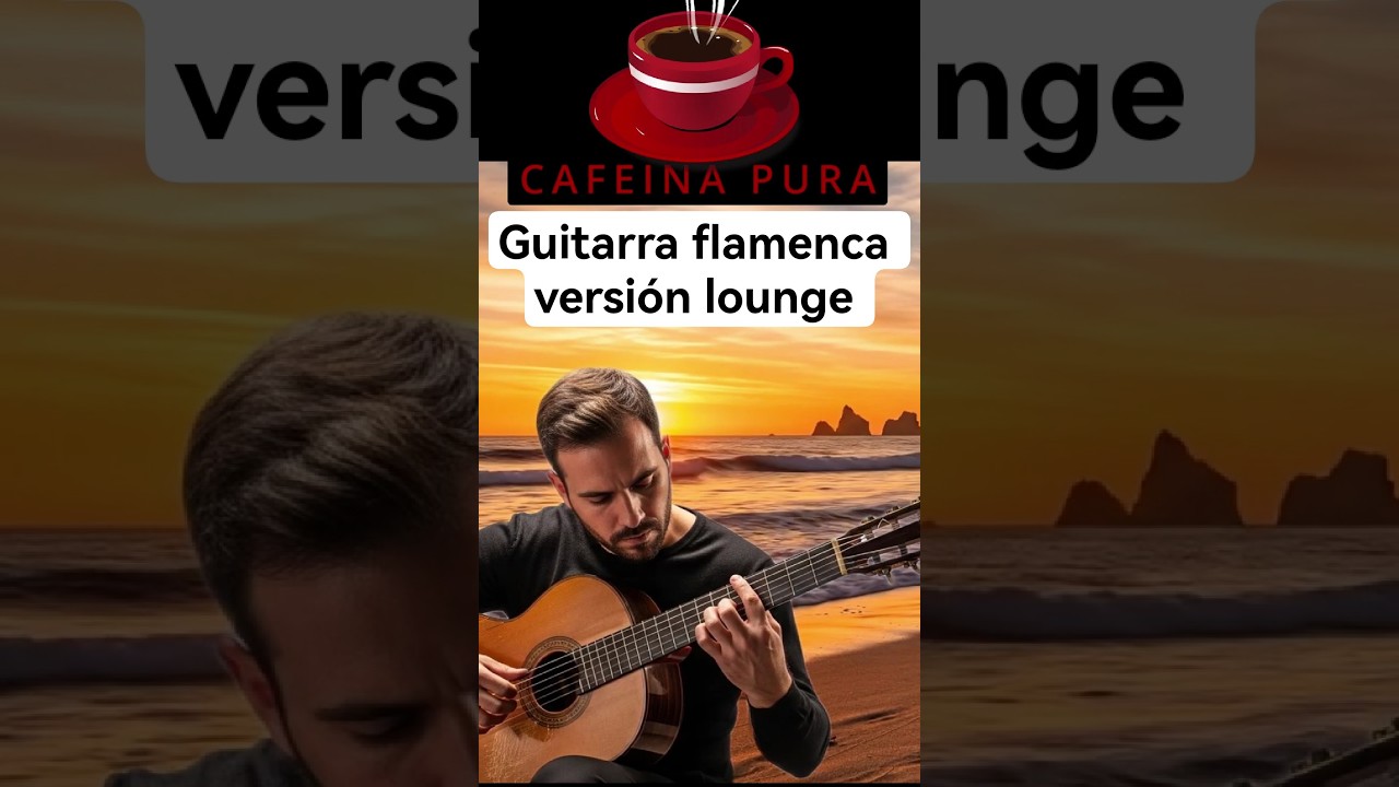 Guitarra flamenca versión lounge 🍸 