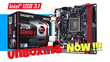 Gigabyte Z170N WiFi Unboxing Video in 4K
