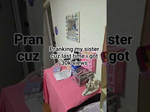 pranking my sister part 2 #funny #viral #whatsappstatus #edit #memes #funny