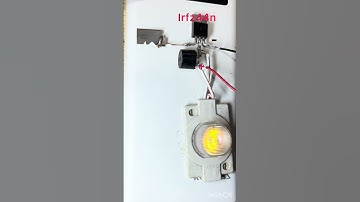 Touch Alarm using irfz44n #circuit #scienceexperiment #diyelectronics #diy