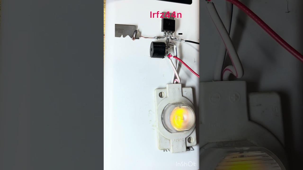 Touch Alarm using irfz44n 