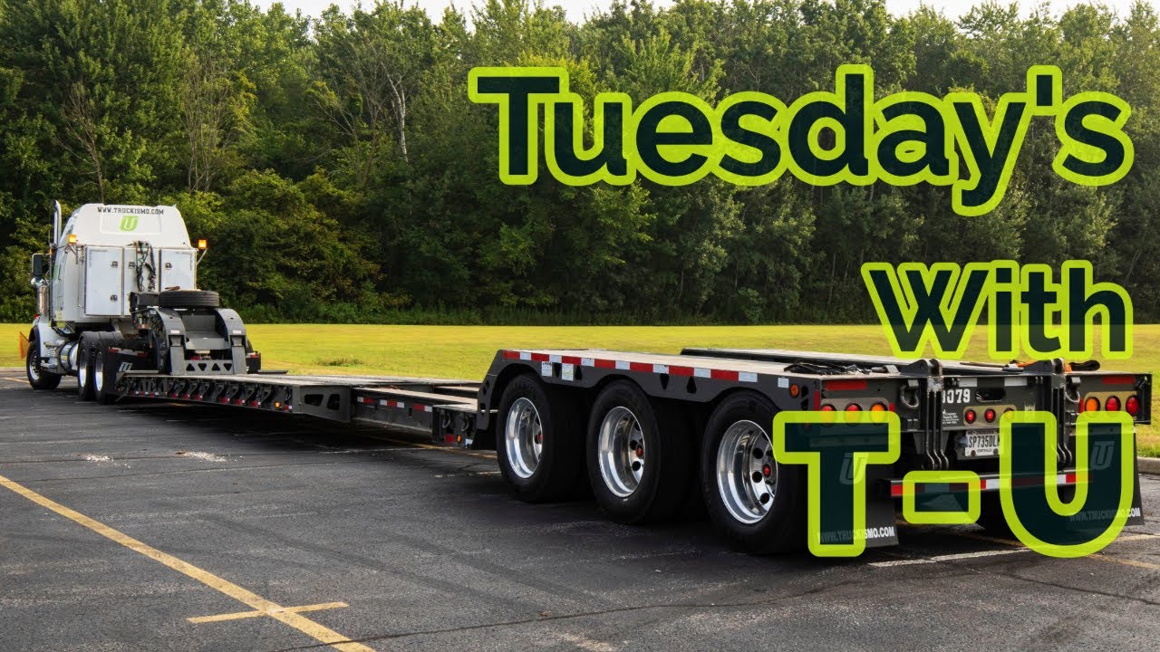How To Use A Removable Gooseneck Trailer - YouTube