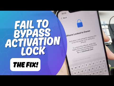 Fail to Bypass Activation Lock with UnlockGo? The Fix