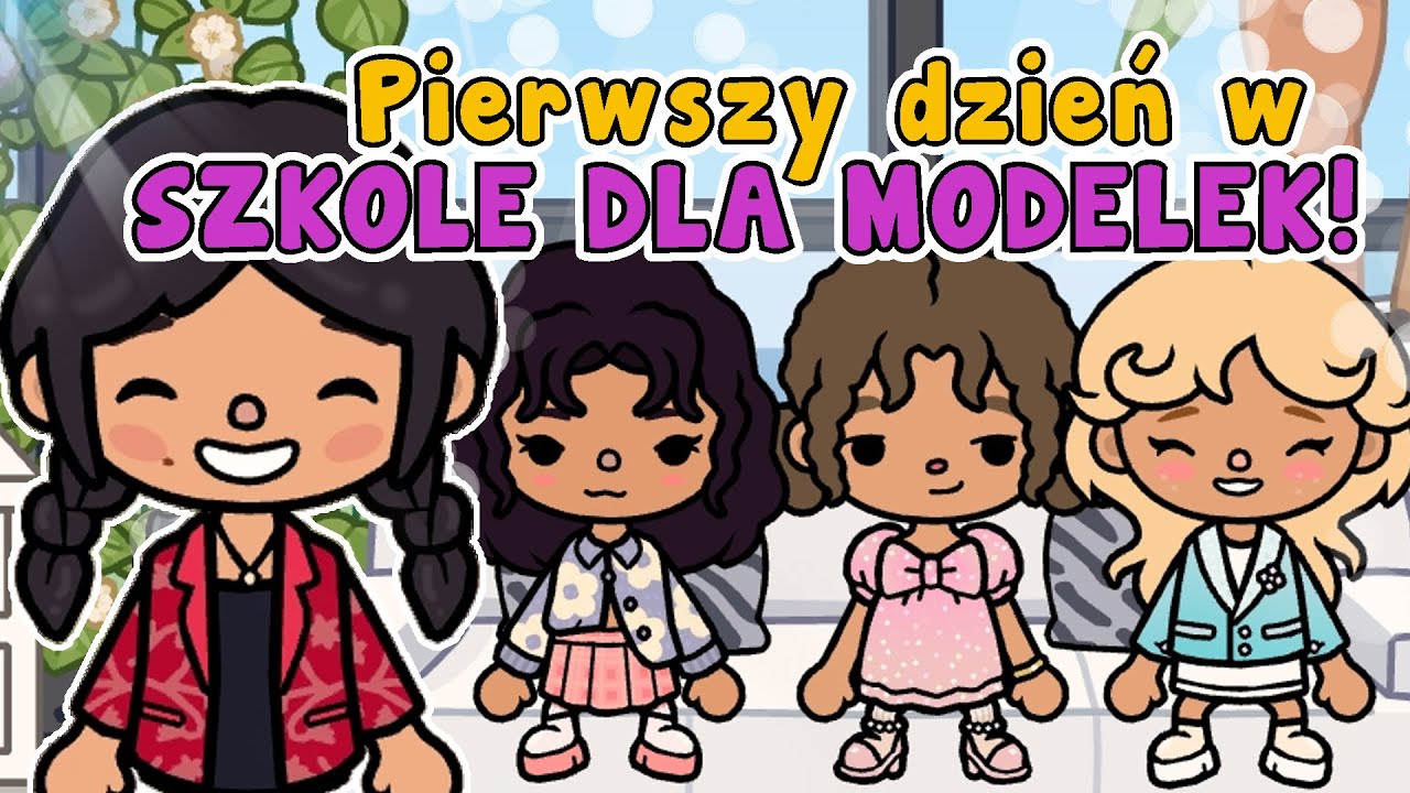 PIERWSZY DZIEŃ W SZKOLE DLA MODELEK ✨ TOCA BOCA HISTORYJKA 🔥 BAJOLANKI 