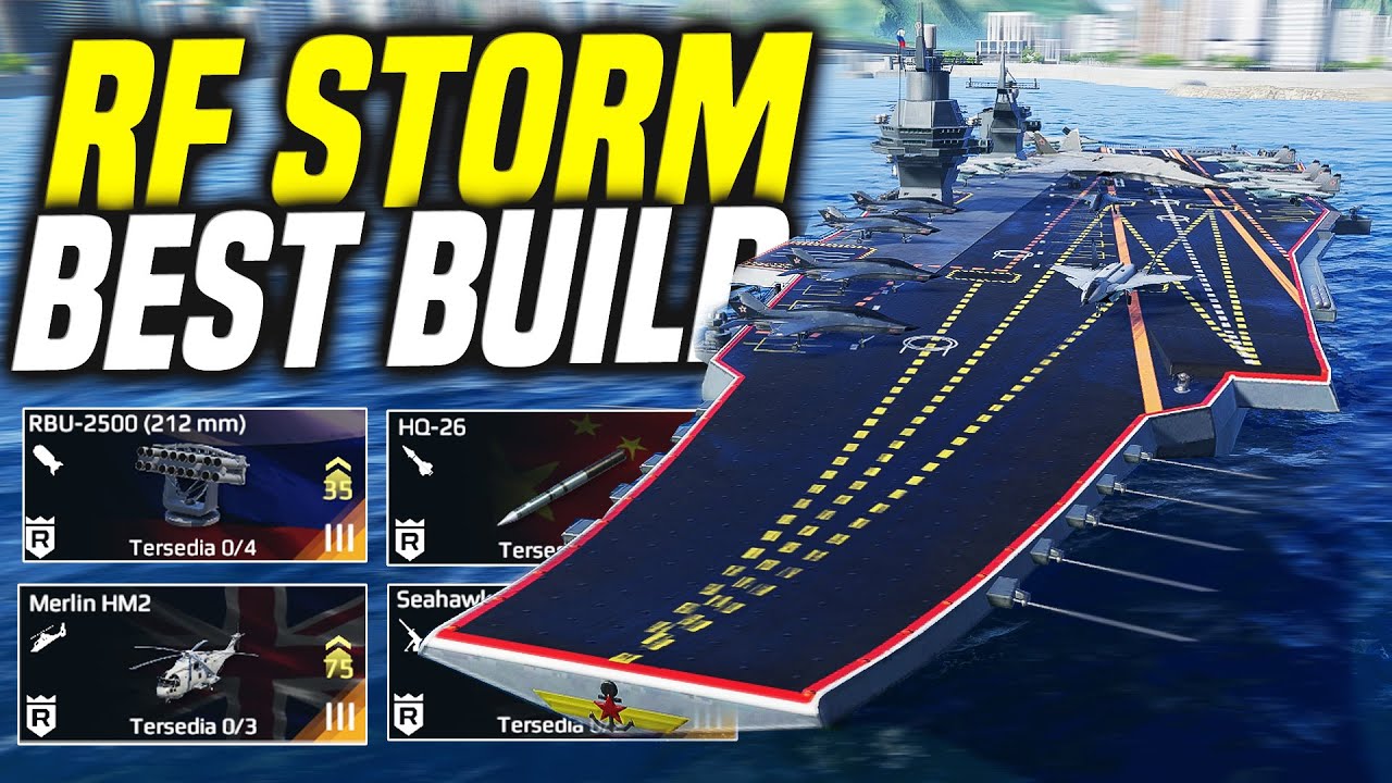 RF Storm Rekomendasi Build Terbaik & Tersakit Murah tapi Berkualitas.. | Modern warships
