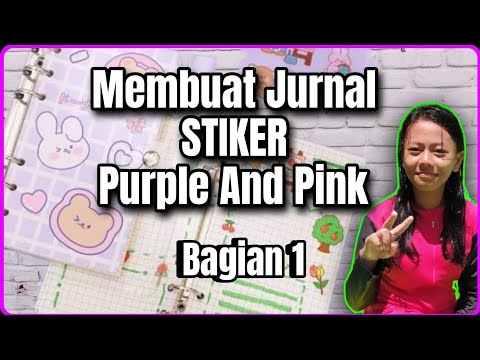 Journal purple and pink Bagian 1