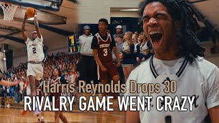UNRANKED GUARD GOES POINT FOR POINT WITH HARRIS REYNOLDS | St Pius vs Tucker RIVALRY GAME
