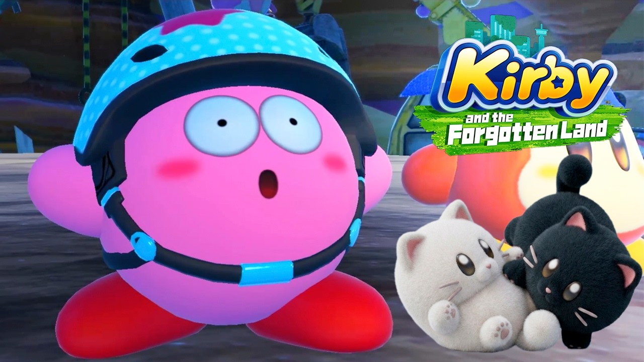 Kirby And The Forgotten Land PART 20 - With Cute Cookie! - YouTube