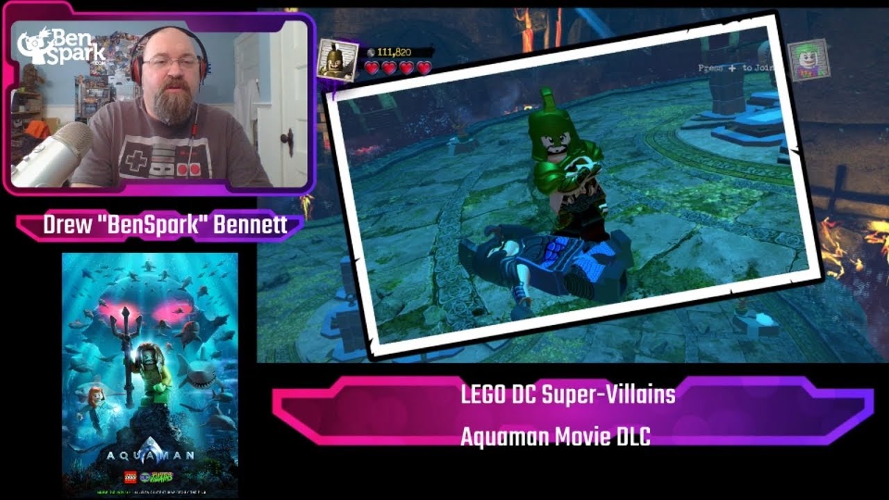 Aquaman DLC Level Pack Part 1 Walkthrough LEGO DC Super ...
