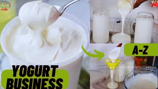 How To Make Yoghurt For A Profitable Business Sale Greek Yogurt Business