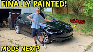 Rebuilding A Wrecked 2020 Tesla Model X Part 11