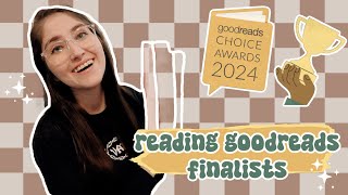 Reading Books From the 2024 GoodReads Finalists 🏆 reading vlog 008
