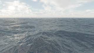 Calming Ocean V2 - Blender Looping Animation