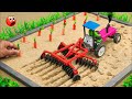 Top most creative diy tractor plough machine science project of sano creator