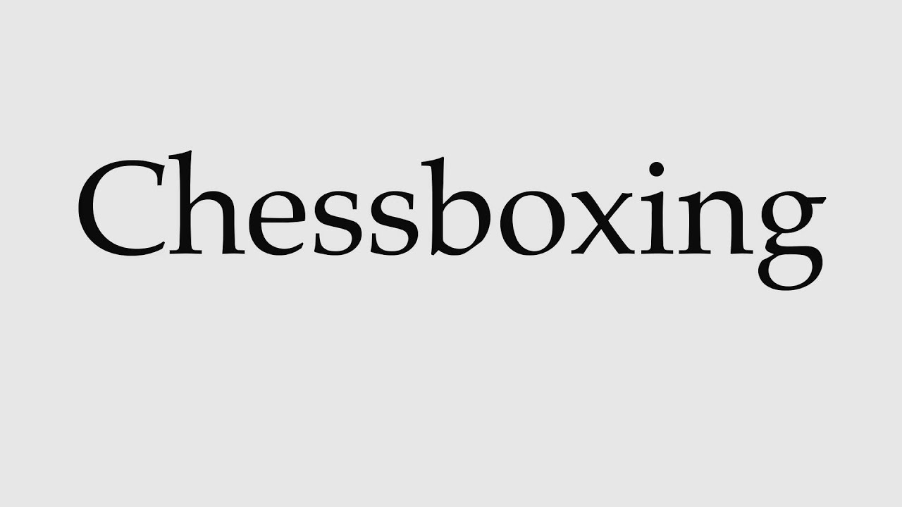 World Chess Boxing Organisation, Logopedia