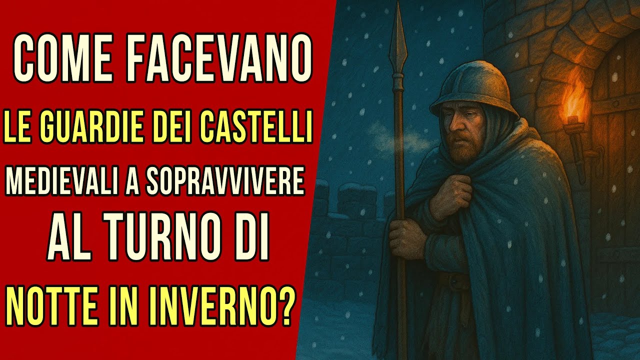 Come sopravvivevano le guardie notturne dei castelli medievali in inverno?