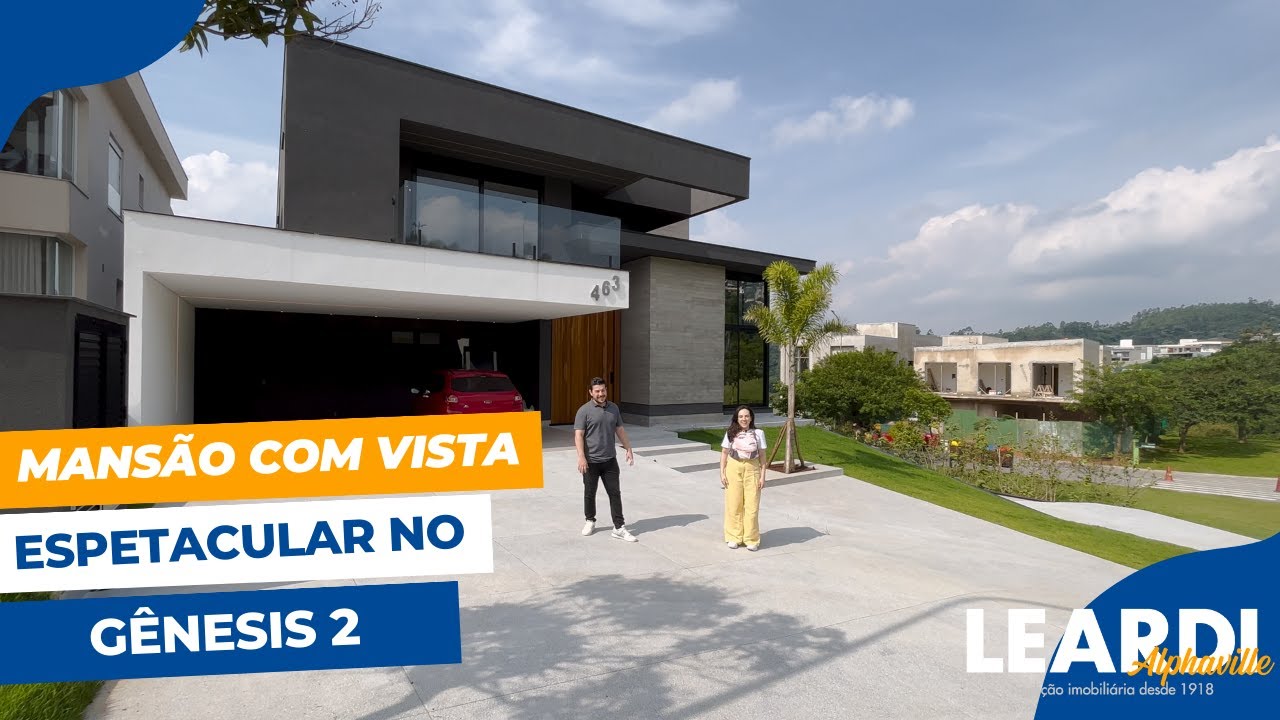 MANSÃO COM VISTA ESPETACULAR NO GÊNESIS 2