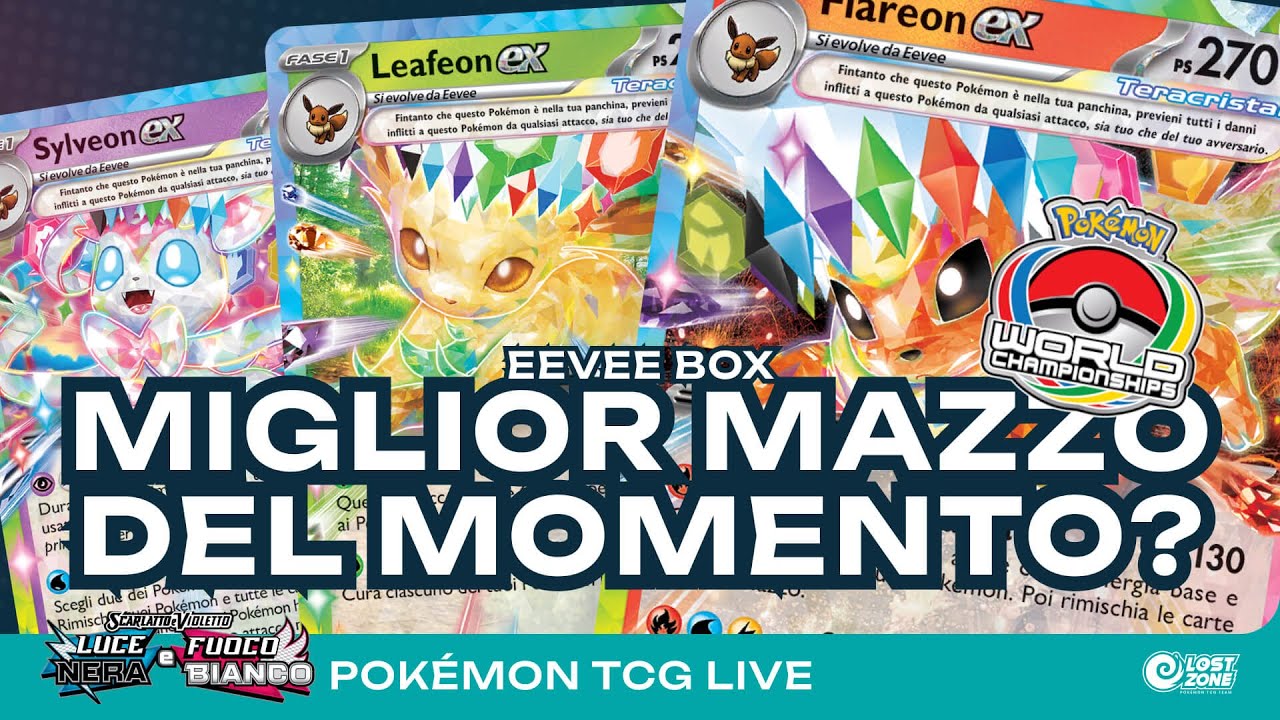 Eevee Box | IL MIGLIOR MAZZO DEL MOMENTO? | Pokémon TCG Live - YouTube