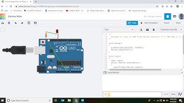 LED Control using Serial monitor