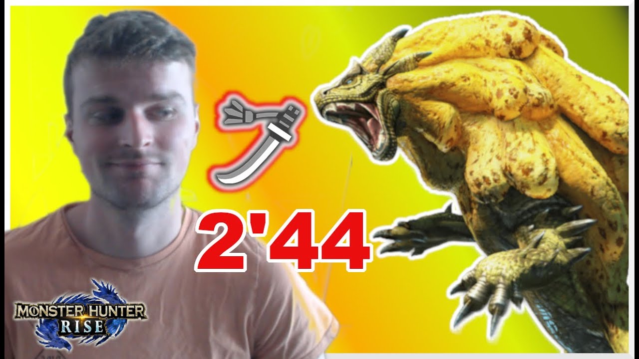 Royal Ludroth Speedrun With Commentary (Long Sword) Monster Hunter Rise