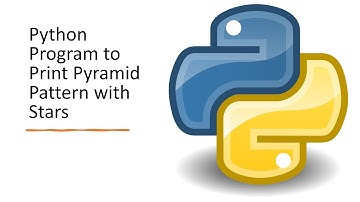 Python Program to Print Pattern Pyramid with Stars Part-1