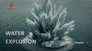 Water Explosion Houdini Tutorial.
