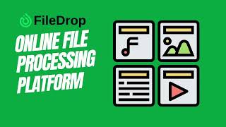 FileDrop: Batch convert PDFs and Images, Extract text, Translate Documents