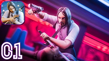 John Hero - Gameplay Walkthrough Part #1 (Android & iOS) John Wick Mobile Game!