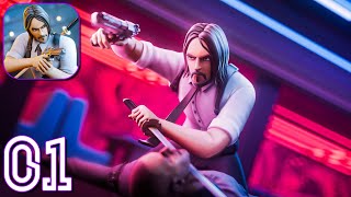 John Hero - Gameplay Walkthrough Part #1 (Android & iOS) John Wick Mobile Game! screenshot 3