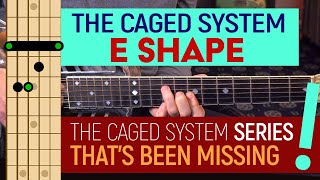 Part 2 - The Caged System E Shape - Combining The E C Shapes To Make Music - Guitar Lesson Ep557
