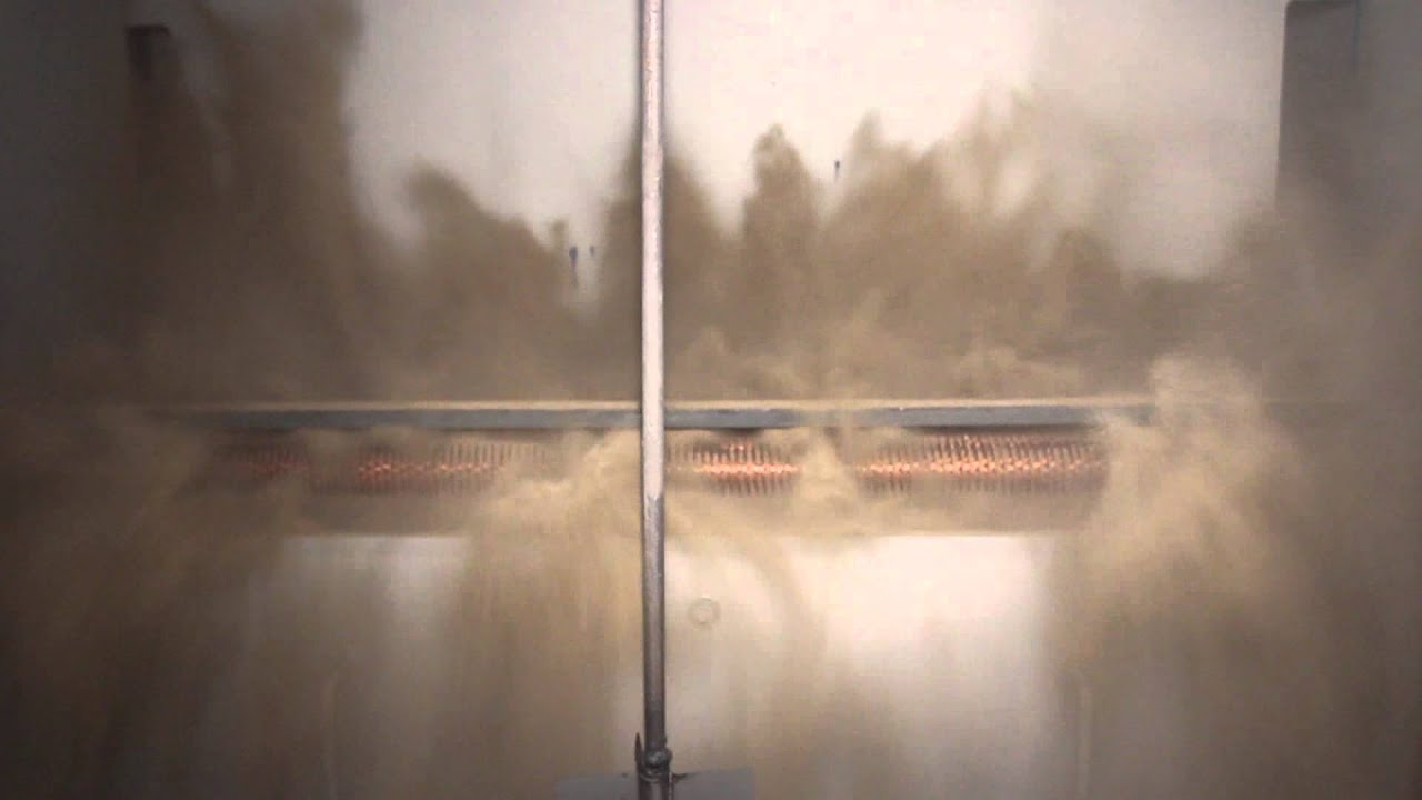 Fluidized bed in operation YouTube