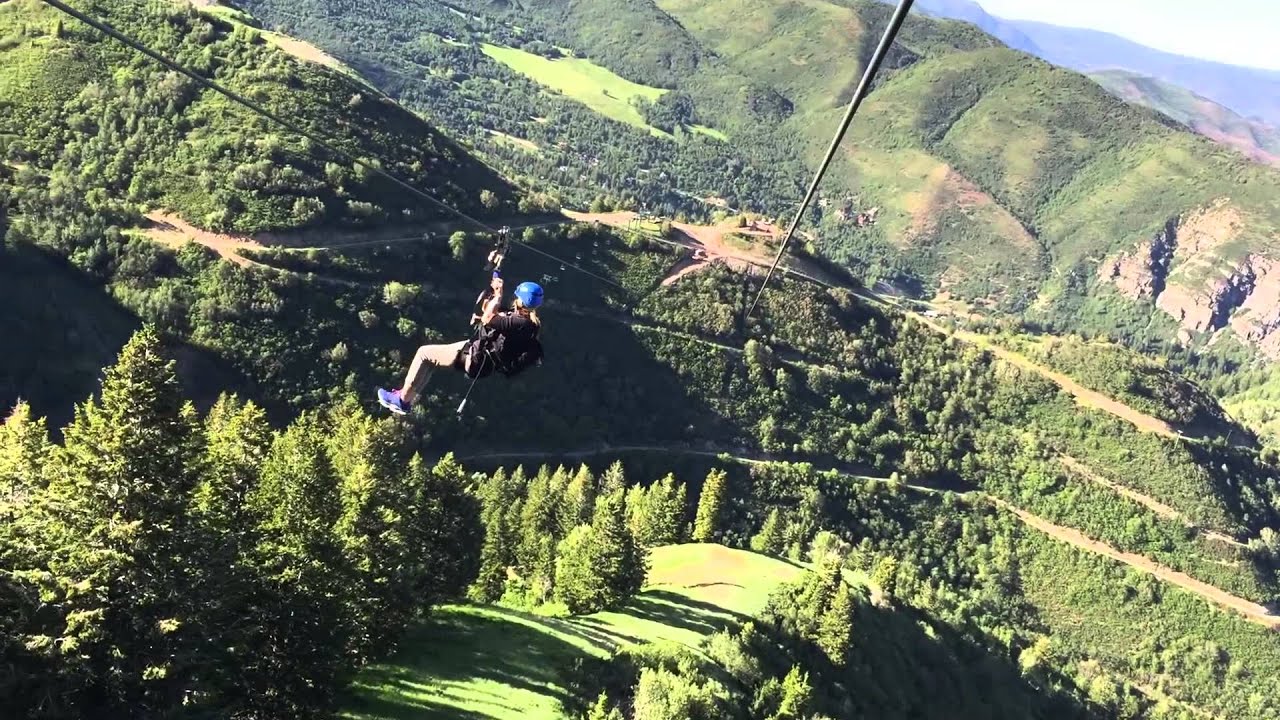 Sundance Zip Line Bear Claw 3rd longest. 1 Highest vertical drop in