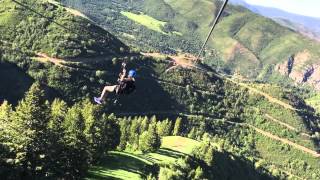 Sundance Zip Line Bear Claw 3Rd Longest. Highest Vertical Drop In America