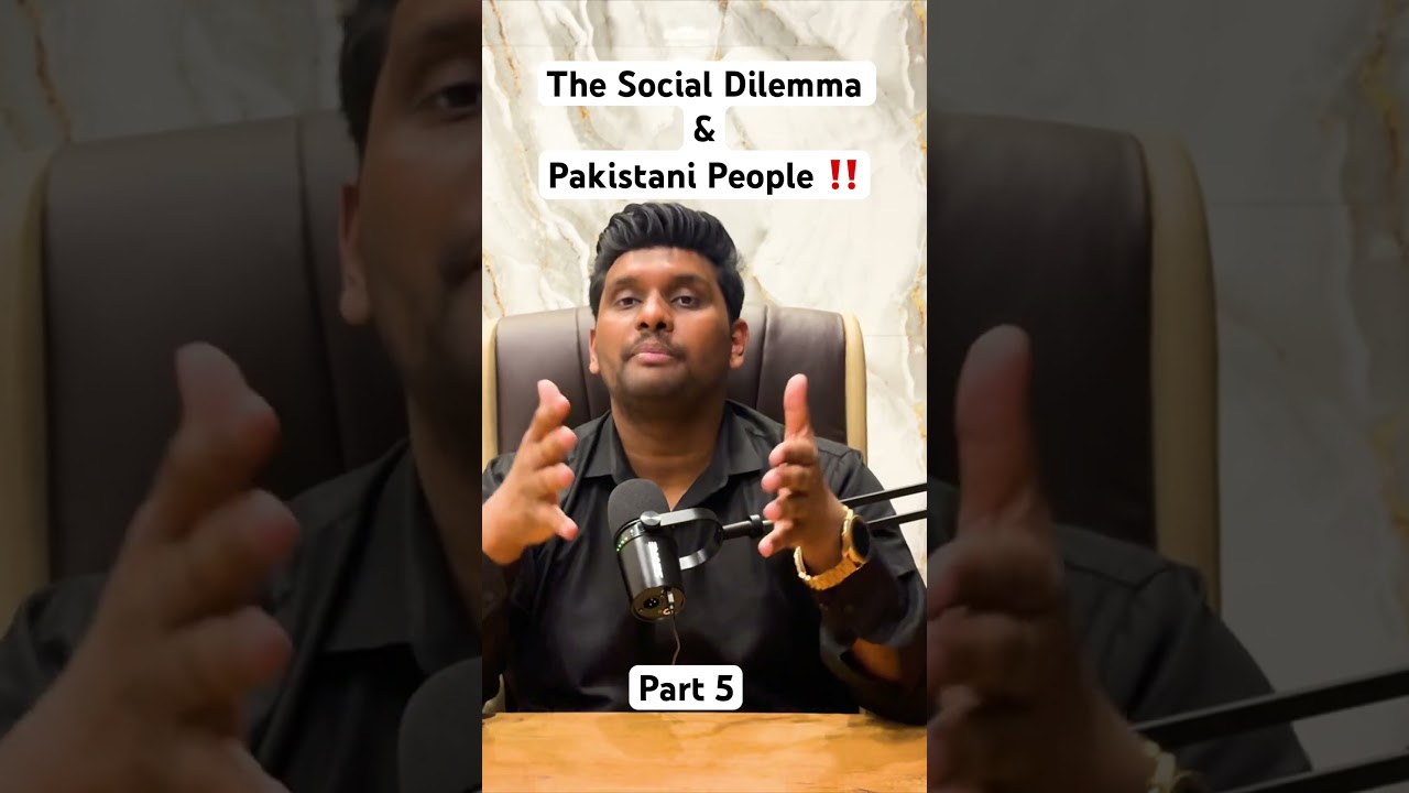 The Social Dilemma | Pakistani People |Sohaib Khan 