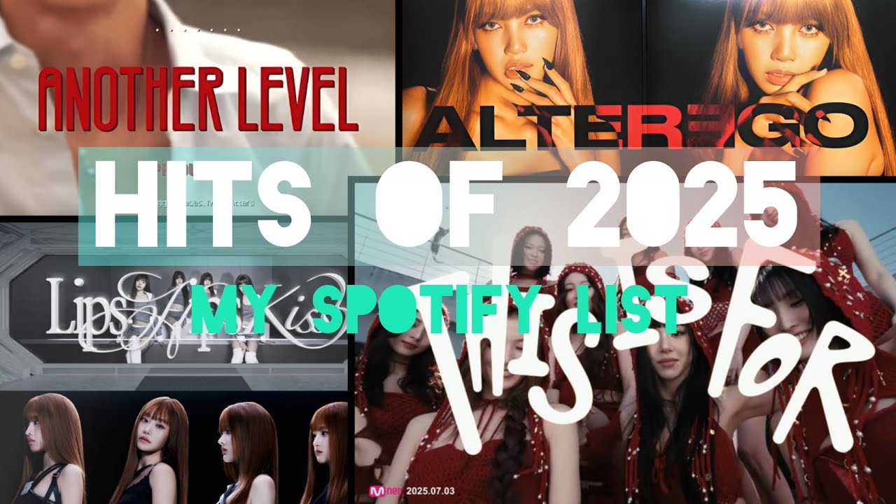 My K-pop list of hits(2025) 🤩🥳🤯