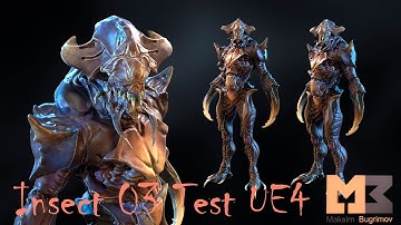 Creature Insect 03 Test Epic Skeleton UE4