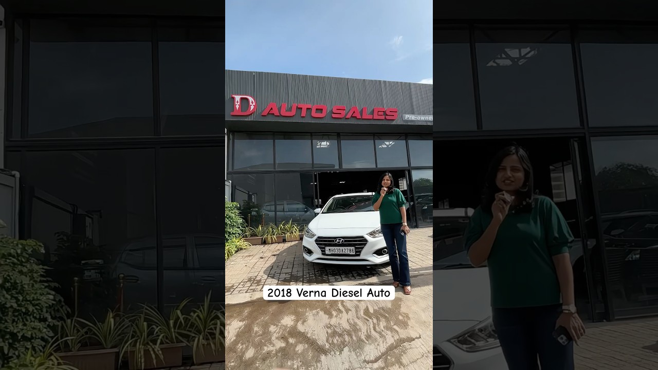 Hyundai Verna diesel 1.6 SX AT with sunroof! 