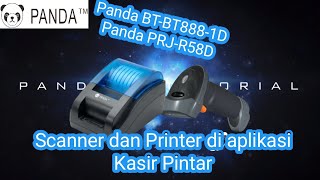 Penggunaan Printer Panda R58D dan Scanner BT888-1D bersamaan di aplikasi Kasir Pintar screenshot 2