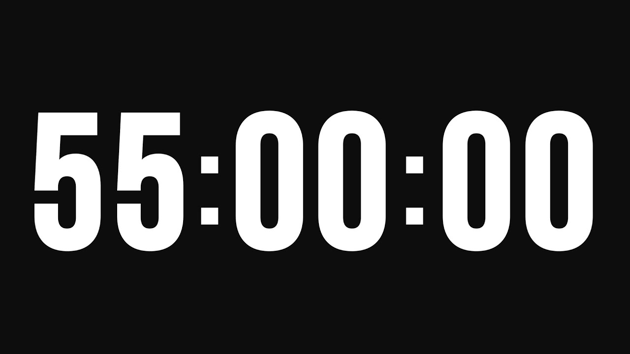 55 Hour Timer - YouTube