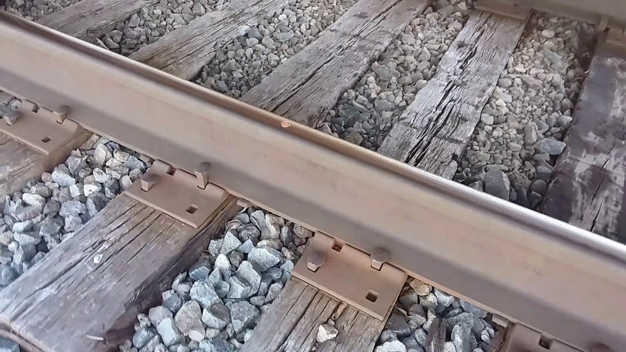 Flattening coin from a train part 2 YouTube