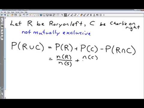 MDM4U 12-13 E Types of Events Mutually Exclusive example