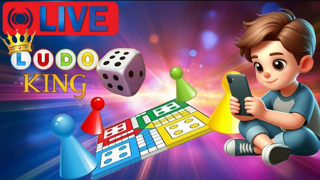 Live Game stream 👑🎉Ludo King