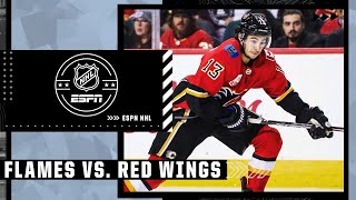 Calgary Flames at Detroit Red Wings | Full Game Highlights