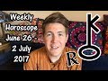 Weekly Horoscope for June 26 - 2 July 2017 | Gregory Scott Astrology