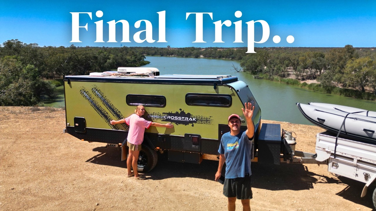 Saying Goodbye to Our Caravan. 3 nights on the Murray River.