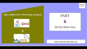 Java JDBC Connectivity with MySql | Part-6 | How to remove data from MySql database
