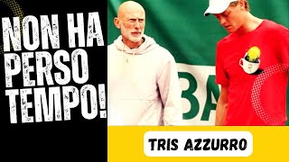 Dopo Lo Scossone Sinner Riprende La Preparazione, Nel Frattempo Tre Azzurri Avanti